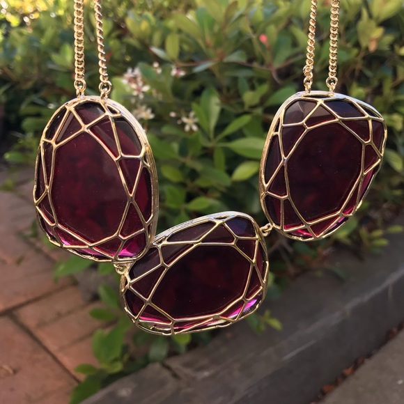 RARE KS Berry red Marcella necklace - Picture 2 of 5